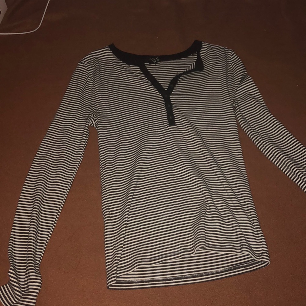 Striped forever 21 long sleeved shirt